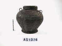 藏品(罐形籐編容器)的圖片